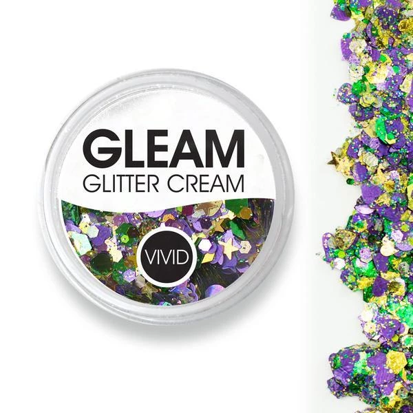 VIVID Glitter VIVID Gleam Glitter Cream - Mardi Party Glitter & Glitter Tattoo 1 VIVID Glitter VIVID Gleam Glitter Cream - Mardi Party Glitter & Glitter Tattoo