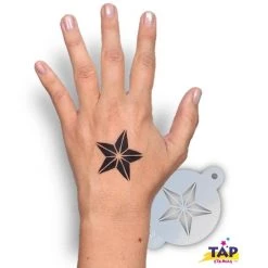 TAP Stencils TAP Face Paint Stencil - Super Star (101)