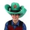 Clown Antics Super Size 50 Gallon Cowboy Hats - Green (28")