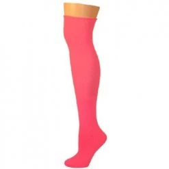 AJs Socks Colorful Knee Highs Knee High Socks - Hot Pink