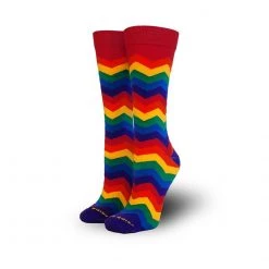 Pride Socks Zig Zag Socks - Women (5-10) - Knee High