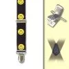 Suspender Factory Smiley Face Clip Suspenders - All Smiley Face (1")