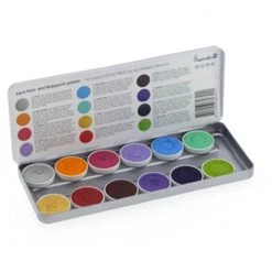 Face Paint Brands Superstar Syllie Faces Palette By Syl Verberk (12 X 5 Gm)