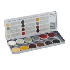 Face Paint Brands Superstar Fearsome Faces Palette By Matteo Arfanotti (12 X 5 Gm)