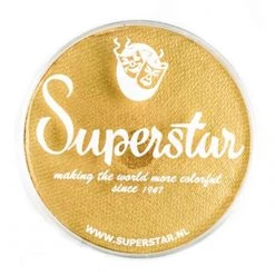 Face Paint Brands Superstar Aqua Face & Body Paint - Gold Finch Shimmer 141 (45 Gm)
