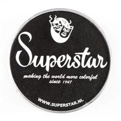 Face Paint Brands Superstar Aqua Face & Body Paint - Line Black 163 (45 Gm)
