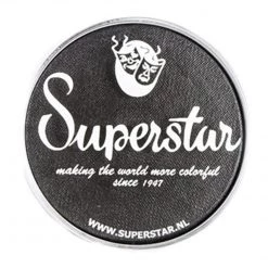 Superstar Aqua Face Paint - Steel Black Shimmer/graphite 223 (45 Gm)