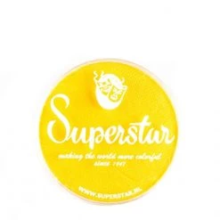 Superstar Aqua Face & Body Paint - Bright Yellow 044 (16 Gm) Face Paint Brands