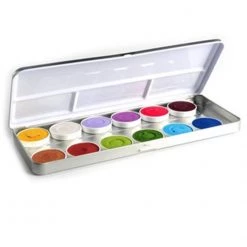 Face Paint Brands Superstar Aqua 12 Color Fairy Tales And Animals Palette (5 Gm)