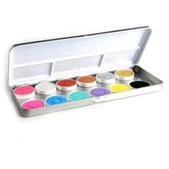 Superstar Aqua 12 Color Shimmer And Pastel Duo Palette (5 Gm)