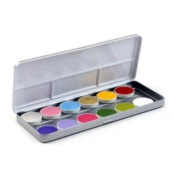 Face Paint Brands Superstar Aqua 12 Color Botanical Palette (5 Gm)
