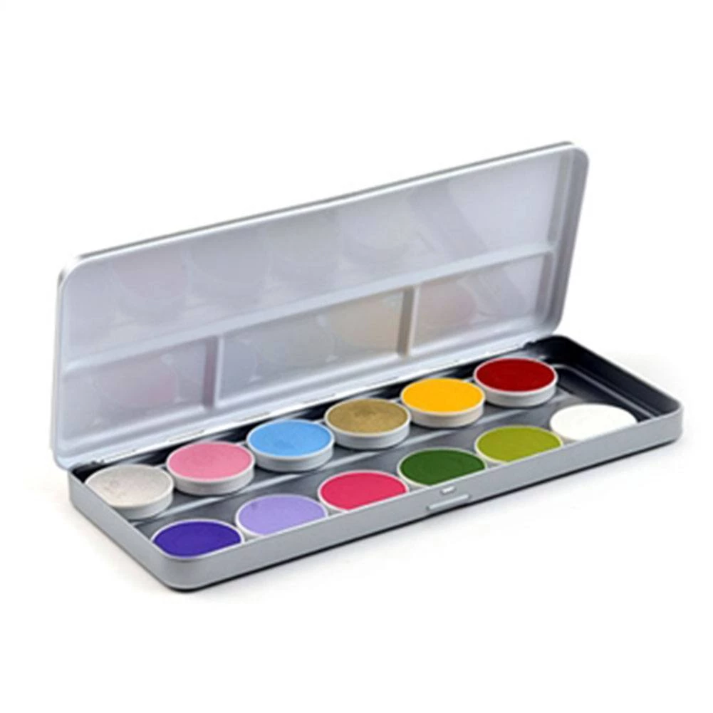 Face Paint Brands Superstar Aqua 12 Color Botanical Palette (5 Gm) 1 Face Paint Brands Superstar Aqua 12 Color Botanical Palette (5 Gm)