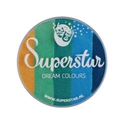 Face Paint Brands Superstar Dream Colors Rainbow Cake - Emerald #905 (45 Gm)