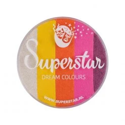 Superstar Dream Colors Rainbow Cake - Sunshine #908 (45 Gm) Face Paint Brands