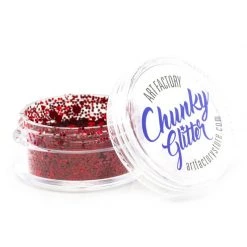 Art Factory Cherry Bomb Chunky Glitter (10 Ml) Glitter & Glitter Tattoo