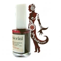 YBody Colorini Body Tattoo Ink - Burgundy (15 Ml) Temporary Tattoos
