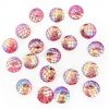 Clown Antics Resin Rhinestone Bling Round, Pink Fish Scale 12 Mm, 20/pk Glitter & Glitter Tattoo