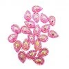 Clown Antics Glitter & Glitter Tattoo Resin Rhinestone Bling Tear Drop, Fuchsia 12 Mm, 20/pk