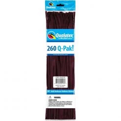 Balloons By Color Qualatex 260Q Balloons - Jewel Magenta (50/Bag)