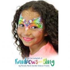 Silly Farm (FAB) Face Painting Book Of Rainbows & Bling - Murad, Heather & Friends