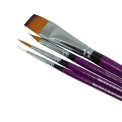 Blazin Brushes Brushes & Tools Blazin Brush Collection By Marcela Bustamante (Set Of 4)