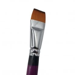 Blazin Brushes Brushes & Tools Blazin Brush By Marcela Bustamante - Flat 1" - Acrylic Handle
