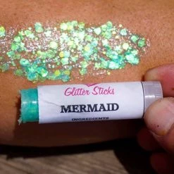 Creative Faces Chunky Glitter Stick - Mermaid
