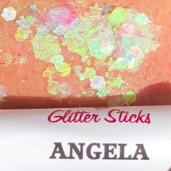 Glitter & Glitter Tattoo Creative Faces Chunky Glitter Stick - Angela