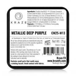 Face Paint Brands Kraze FX Square - Metallic Deep Purple (25 Gm)
