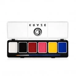Kraze FX 6 Color Palette - Fundamentals (6 X 6 Gm) Face Paint Brands
