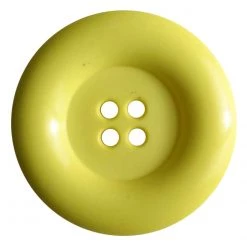 Dill Buttons Of America Sewing Buttons Dill Buttons - 4 Hole - Yellow