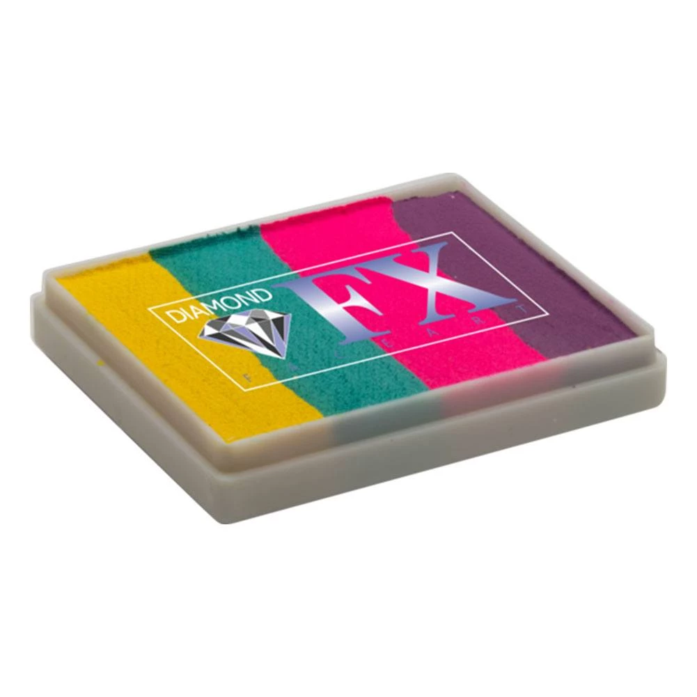 Face Paint Brands Diamond FX Split Cakes - Tropic Tropic RS50-97 (50 Gm) 1 Face Paint Brands Diamond FX Split Cakes - Tropic Tropic RS50-97 (50 Gm)