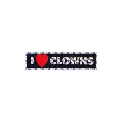 Daytona Magic I Love Clowns Bumper Sticker