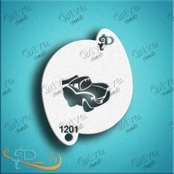 Diva Stencils Diva Stencil - Lightning Car