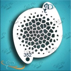 Diva Stencils Diva Stencil - Fractal Circle