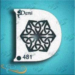 Diva Stencils Diva Stencil - Demi Shamrock 1