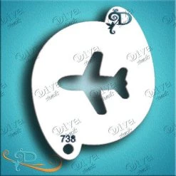 Diva Stencils Diva Stencil - Easy Plane