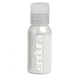 European Body Art Endura Alcohol Based Airbrush Ink - White (1 Oz)