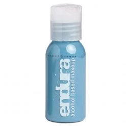 European Body Art Endura Alcohol Based Airbrush Ink - Light Vein Blue (1 Oz) Face Paint Brands
