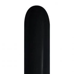 Balloons By Color Betallatex 260B Nozzles Up Balloons - Deluxe Black (50/pack)