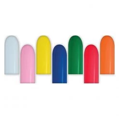 Betallatex 260B Nozzles Up Balloons - Fashion Assortment (50/pack)