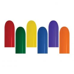 Balloons By Color Betallatex 260B Solid Latex Balloons - Crystal Assortent (100/pack)