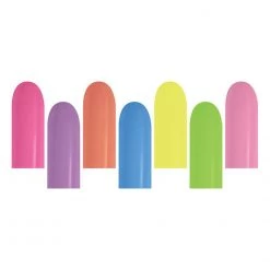 Balloons By Color Betallatex 260B Solid Latex Balloons - Neon Assortment (100/pack)