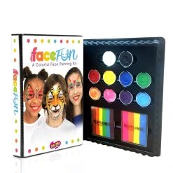 Silly Farm (FAB) Silly Farm Deluxe Rainbow Face Fun Face Painting Kit