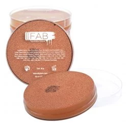 Silly Farm (FAB) Face Paint Brands FAB Brown Superstar Face Paint - Nut Brown Shimmer 131 (45 Gm)