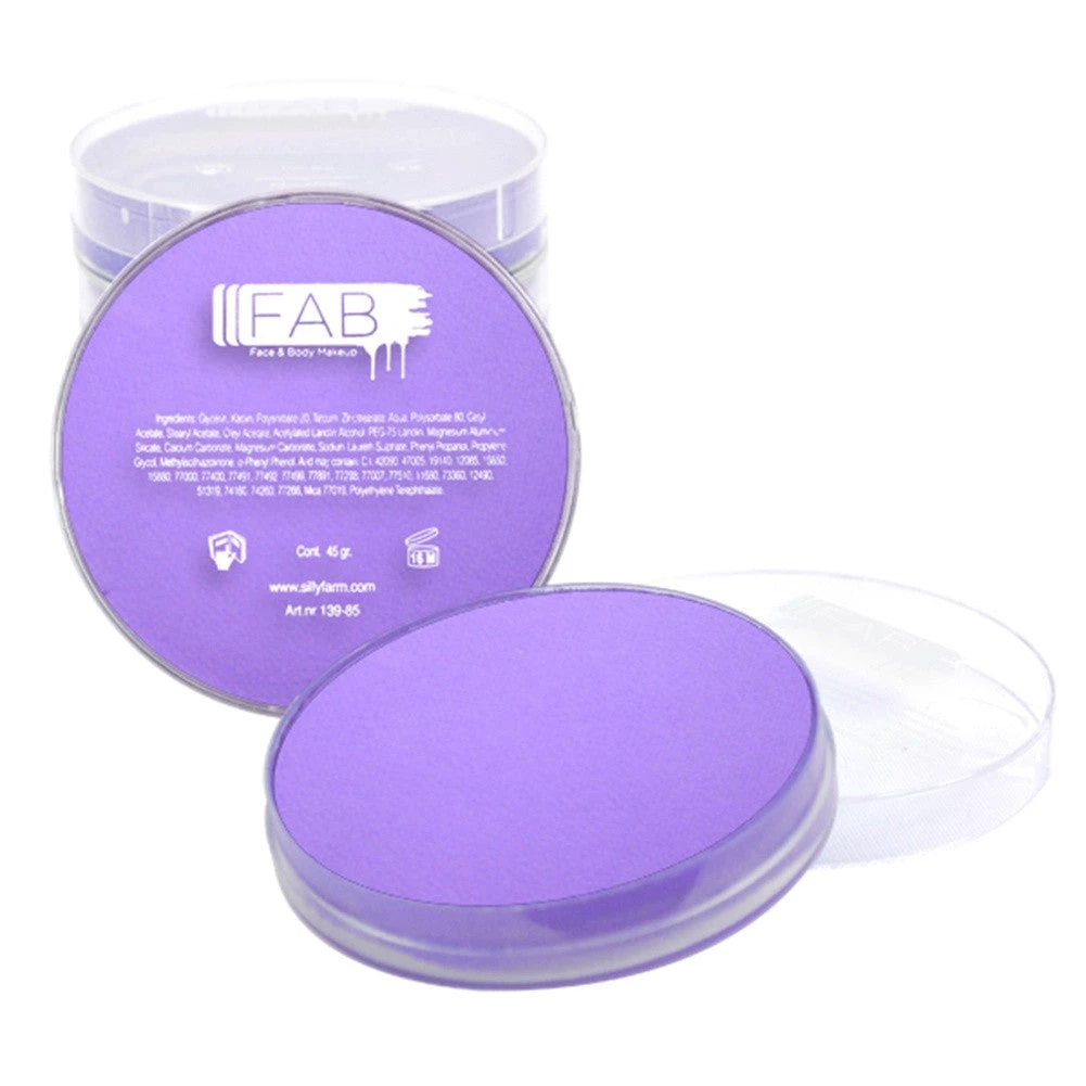 Silly Farm (FAB) FAB Purple Superstar Face Paint - Lala Land Purple 237 (45 Gm) 1 Silly Farm (FAB) FAB Purple Superstar Face Paint - Lala Land Purple 237 (45 Gm)