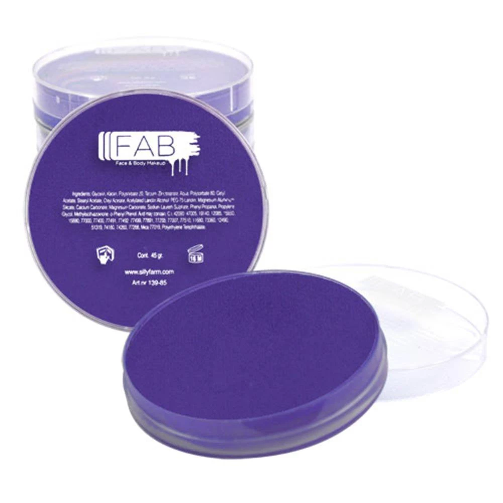 Silly Farm (FAB) FAB Purple Superstar Face Paint - Purple Rain 238 (45 Gm) 1 Silly Farm (FAB) FAB Purple Superstar Face Paint - Purple Rain 238 (45 Gm)