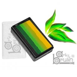 Silly Farm (FAB) Face Paint Brands Silly Farm Arty Brush Split Cakes - Bright Leaf (20 G)