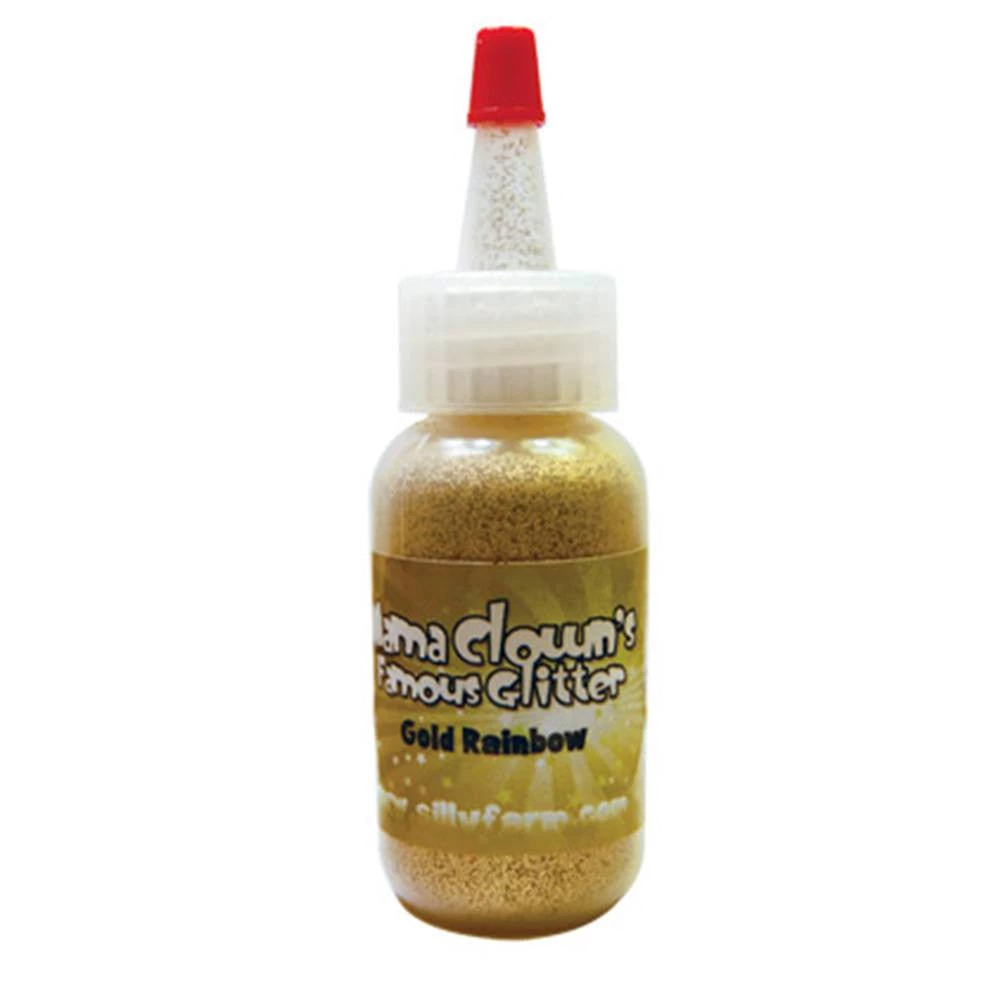 Silly Farm (FAB) Mama Clown Opaque Glitter - Gold Rainbow (1 Oz) 1 Silly Farm (FAB) Mama Clown Opaque Glitter - Gold Rainbow (1 Oz)