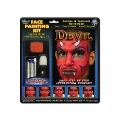 Wolfe FX Wolfe Devil Face Painting Kit Wolfe Clown Makeup